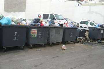 Sagunto arde de madrugada en Las Huesas (Telde)/TA.